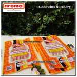 Aroma Bali frozen pork BACON BACK sliced 250g